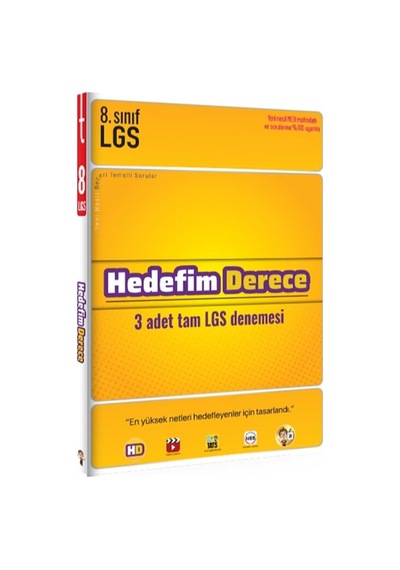 Tonguç 8. Sınıf Hedefim Derece Denemeleri
