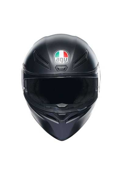 Agv Motosiket K1 S Mono Matt Mat Siyah Motosiklet Kaskı