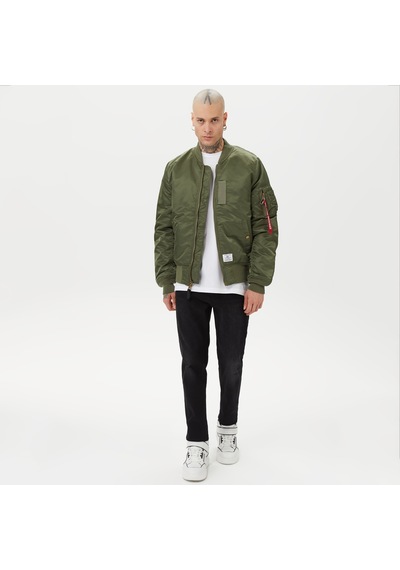 Alpha Industrıes Alpha Industries Ma-1 Mod Flight Erkek Yeşil Ceket