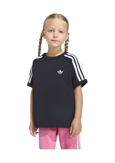 Adidas 3 Strıpes Tee Siyah Çocuk Tişört Kd3309
