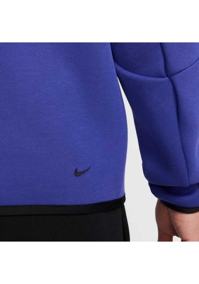 Tech Fleece Fz Windrunner Hoodie Erkek Sweatshirt Blue Sportswear Mor