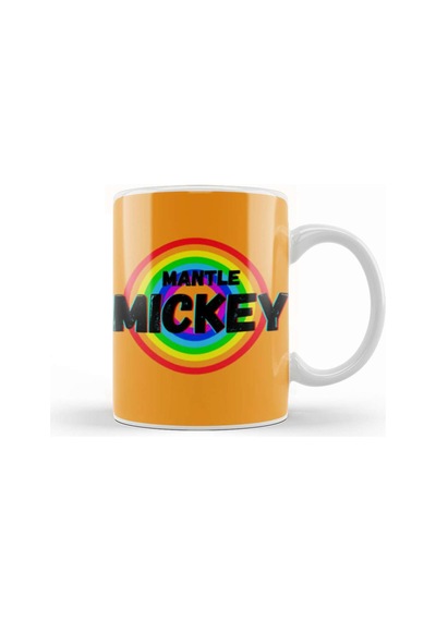 Michelangelo Quotes Gift Vintage Retro Rainbow Style Kupa Bardak Porselen No12921 Karışık