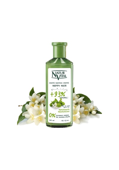 Natur Vital Happy Hair Reinforcing 300ml +%93 Natural Tüm Gün
