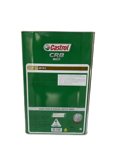 Castrol Crb Multi 20W-50 Apı CF-4 Motor Yağı 18 L