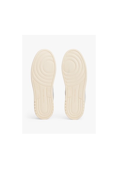 Tommy Hilfiger Th Sporty Cupsole Bej Kadın Sneaker-9602 Classic Beige
