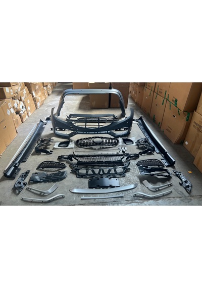 Mercedes W212 E63 Amg Ön Arka Tampon Dolu Bodykit Seti-plastik