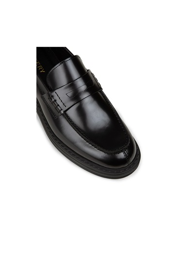 Deery Erkek Hakiki Deri Siyah Loafer Ayakkabı - 02021msyhc01 Siyah