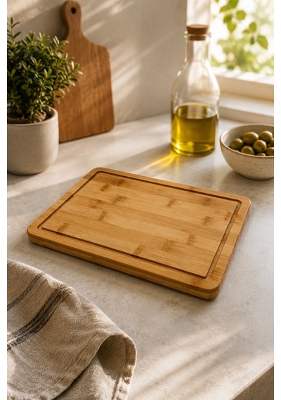 Cutler - Bambu Kesme Tahtası 27,5 Cm Bambu