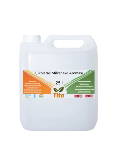 Çikolatalı Milkshake Aroması 25 Litre