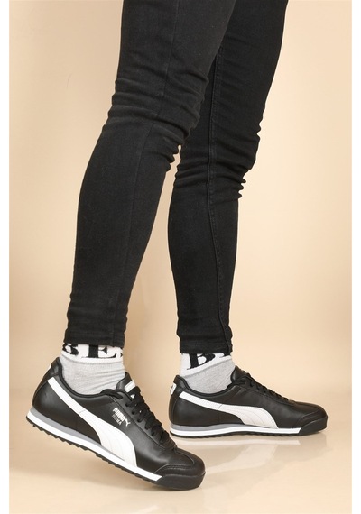 Puma Roma Basic Erkek Siyah Spor Ayakkabı 353572 11 Siyah