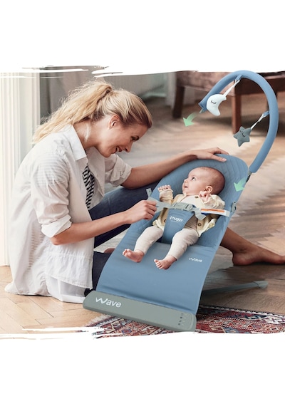 Huggy Wave Bebek Hareket Ettikçe Sallanabilen Müzikli Anakucağı