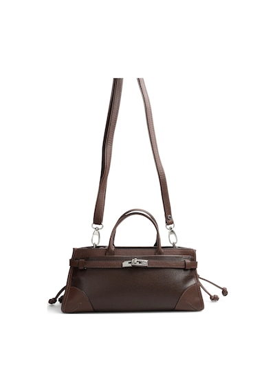 Silver & Polo Silver Polo Kahve - Kahve Düz Kadın El Çantası Sp1260 Kahverengi