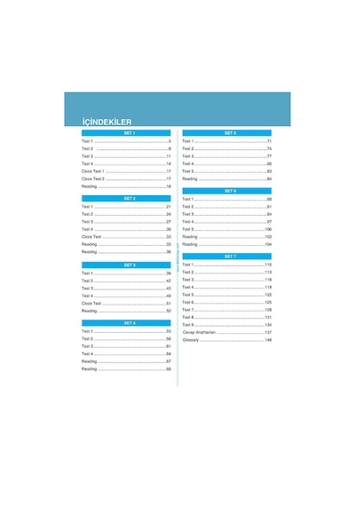 Vocabulary Tests For YDS - Osman Çetin - Delta Kültür