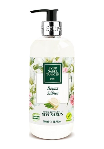 Eyüp Sabri Tuncer Doğal Zeytinyağli Sıvı Sabun Beyaz Sabun 500 Ml 285 ML