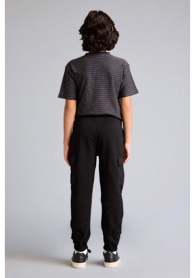 Defacto Oversıze Pantolon Erkek Çocuk G9733a826spbk81 Siyah-bk81