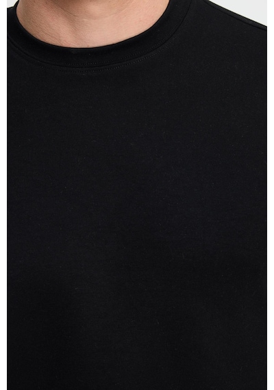Tudors Erkek Relax Fit Rahat Kesim Uzun Kollu Ekstra Yumuşak Bisiklet Yaka Siyah Sweatshirt-41866 Siyah Tudors Erkek Relax Fit Rahat Kesim Uzun Kollu Ekstra Yumuşak Bisiklet Yaka Siyah Sweatshirt-41866 Siyah