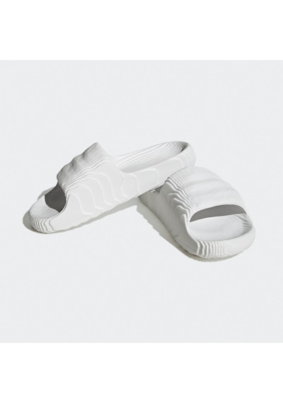 Adidas Adilette 22 Unisex Beyaz Terlik Düz Hq4672 Beyaz