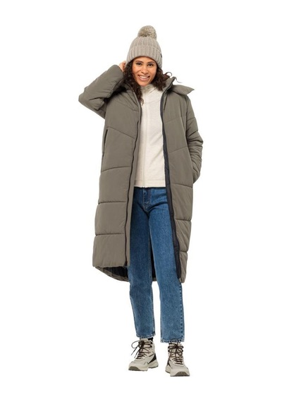 Jack Wolfskin 4059651 6260 Dromoventure Texapore Mid W Dusty Grey Kadın Outdoor Bot Bej