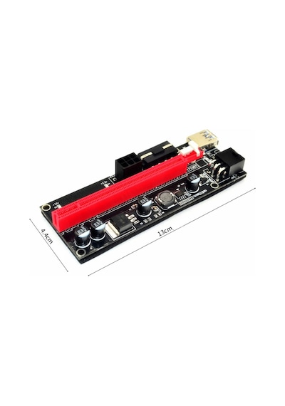 Riser V009S Yükseltici Pcı-Express X1 To X16 Mining Ethe