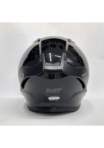 Mt Stinger 2 Pure A11 Parlak Siyah V-28b Şefaf Vizörlü Sİyah