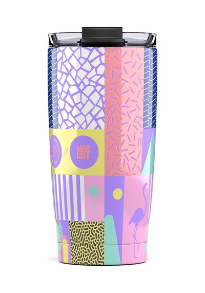 Cool Bottles Paslanmaz Çelik Termos Bardak 550 Ml Mor