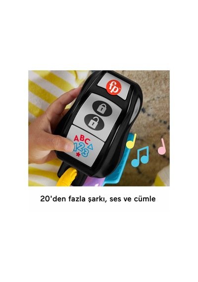 Fisher Price Sesli Eğlen Ve Öğren Eğlenceli Aktivite Anahtarı Hwy40