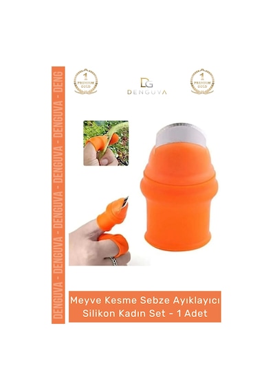 Özel Seri Pratik Baş Parmak Koruyucu Eldiven Meyve Kesme Sebze Ayıklayıcı Silikon Aparat Kadın Set Çok Renkli