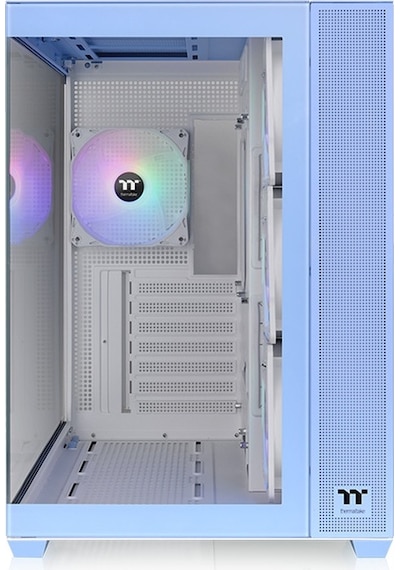 Thermaltake View 380 Hydrangea Blue Temperli Cam 4x120mm Usb 3.0 Akak0thr0009