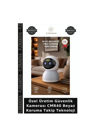 Özel Üretim Güvenlik Kamerası Cmr40 Beyaz Koruma Takip Teknoloji