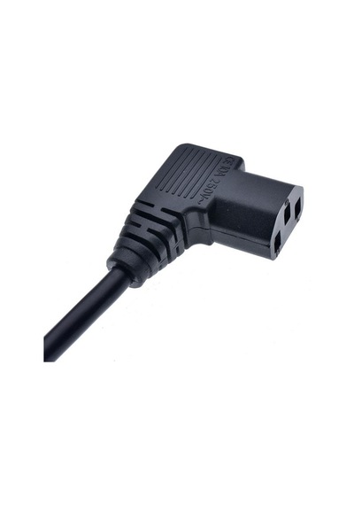Power  kablosu 90 derece L power kablo 3x0.75 mm kanlo 3metre