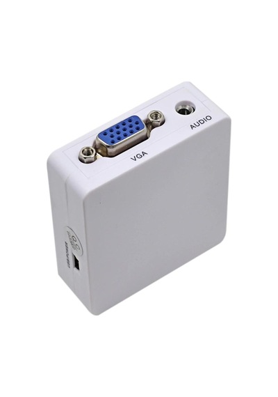 Hdmı To 2 Vga Mini Çevirici Dönüştürücü Hdmı2Vga Adaptör