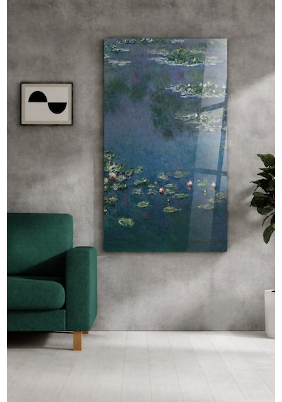 Claude Monet Water Lilies Nilüferler Empresyonist Sanat Dekorat