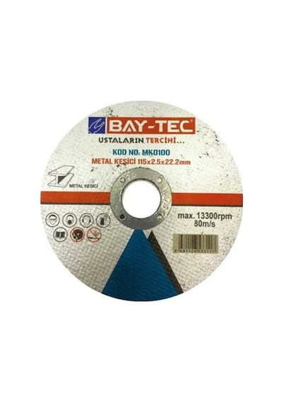 Spiral Taşı 115 Mm Kesici Bay-Tec 115X2.5X22.2