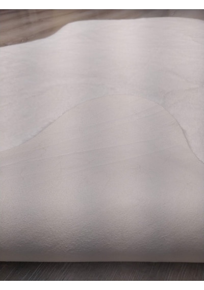 Süet Taban Tavşan Post Halı Beyaz 80X150 Cm