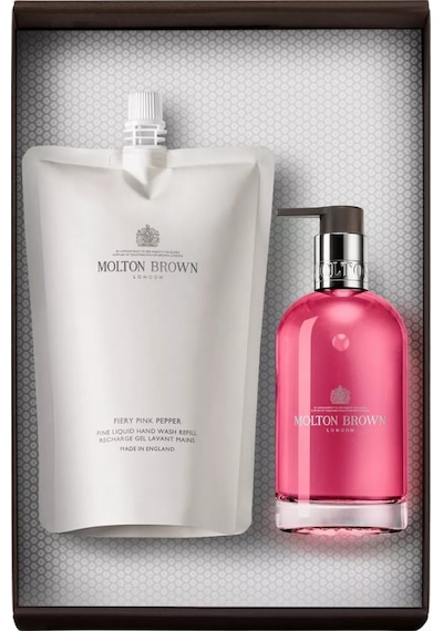 Molton Brown Fiery Pink Pepper Lüks El Yıkama Jeli Hediye Seti Sıvı Sabun