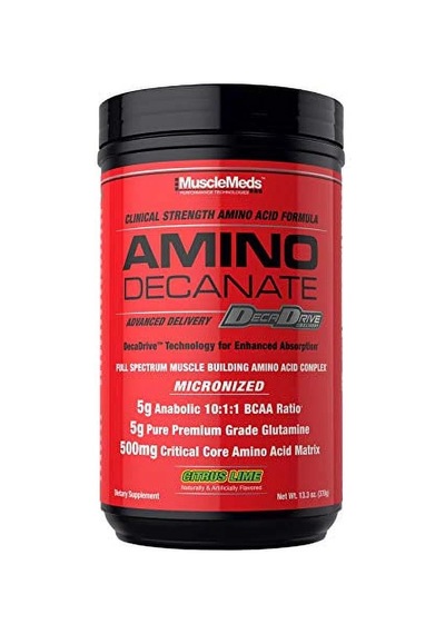 Musclemeds Amino Decanate Bcaa Glutamin 360 Gr