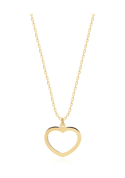 Emılıano Jewellery Silver 925 Ayar Kalp Kolye Gold - Rose Gold - Gümüş