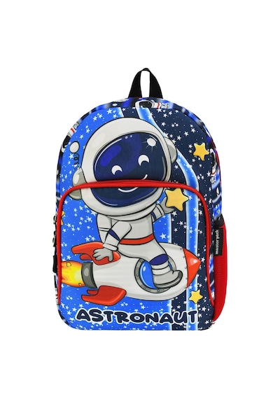Yeni Sezon Astronot Desenli Anaokulu Kreş Sırt Çantası MAvi