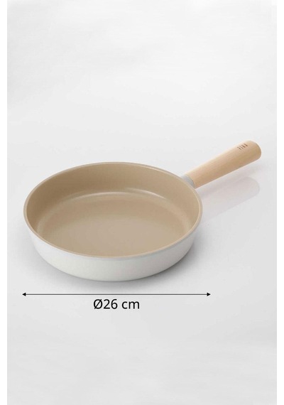 Neoflam Fika Alüminyum Döküm Tava 26 Cm D-neof126 - Bej