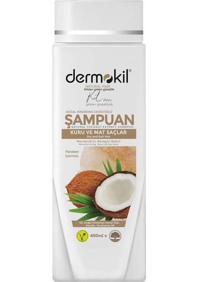Dermokil Hindistan Cevizi Şampuan 400 ML