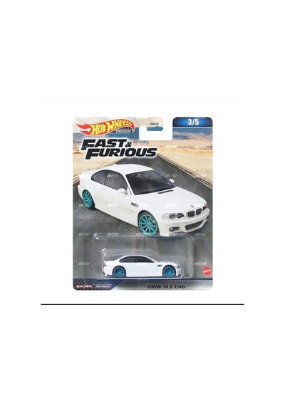 Mattel Premium Fast And Furious Bmw M3 E46 Hızlı Ve Öfkeli Oyuncak Araba Tekli