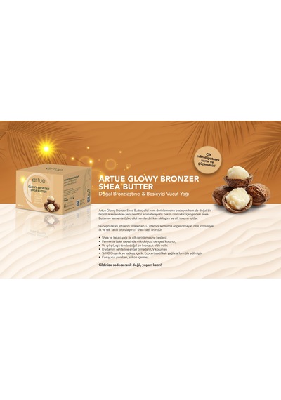 Glowy Bronzer Shea Butter Squalen Ferment Işıltılı Bronz Görünüm İçin Vücut Bakımı Diğer