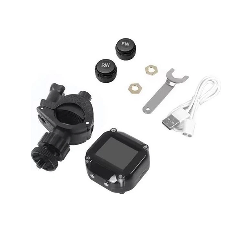 Powermaster Pm-28656 Motosiklet Kablosuz Lastik Basınç Ve Sıcaklık İzleme Sistemi Tpms