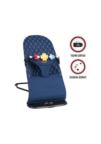 Mamma Smile Cotton Sallanır Üç Kademeli Ana Kucağı Oyuncak Aparatı Ve Seyahat Çantası