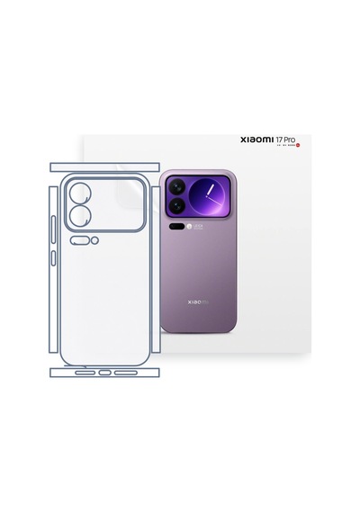 Xiaomi 17 Pro Uyumlu Fullbody Arka Kaplama Hidrojel Koruyucu Film