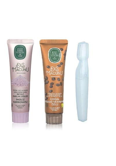 Eyüp Sabri Tuncer Tütün Çay Ve Kahve Lekelerine Karşı Süper İkili Diş Macunları 90 Ml X 2 Adet Beyazlık