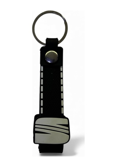 Lux Seat Logolu Silikon Oto Anahtarlık