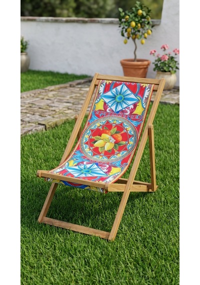 Solea Limoncello Rouge Şezlong Çok Renkli