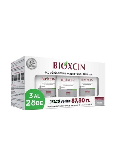 Genesis 3 Al 2 Öde Şampuan Yağlı Saçlar +
