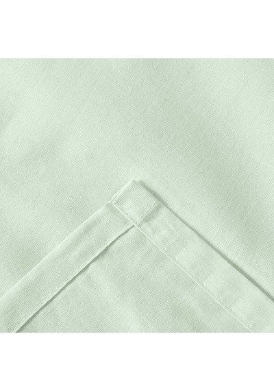Soft Tek Kişilik Düz Kenar Çarşaf - Mint - 180x240 Cm Renkli